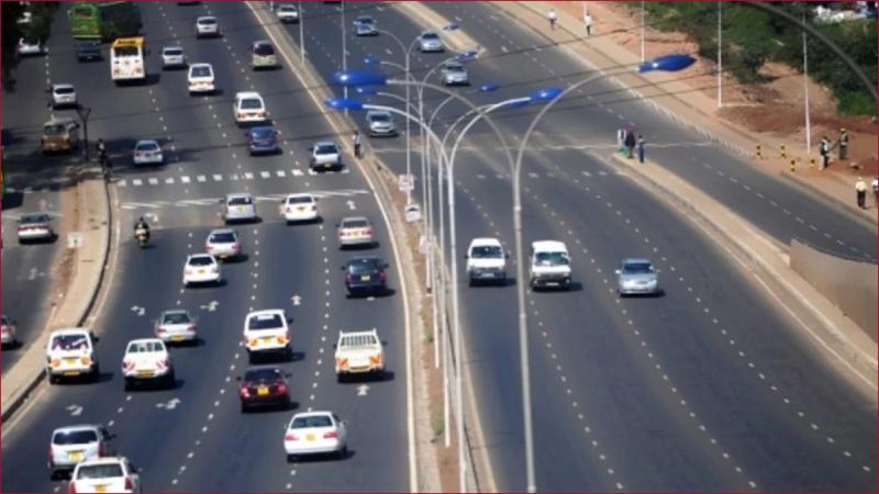 A view of a Thika Superhighway section.